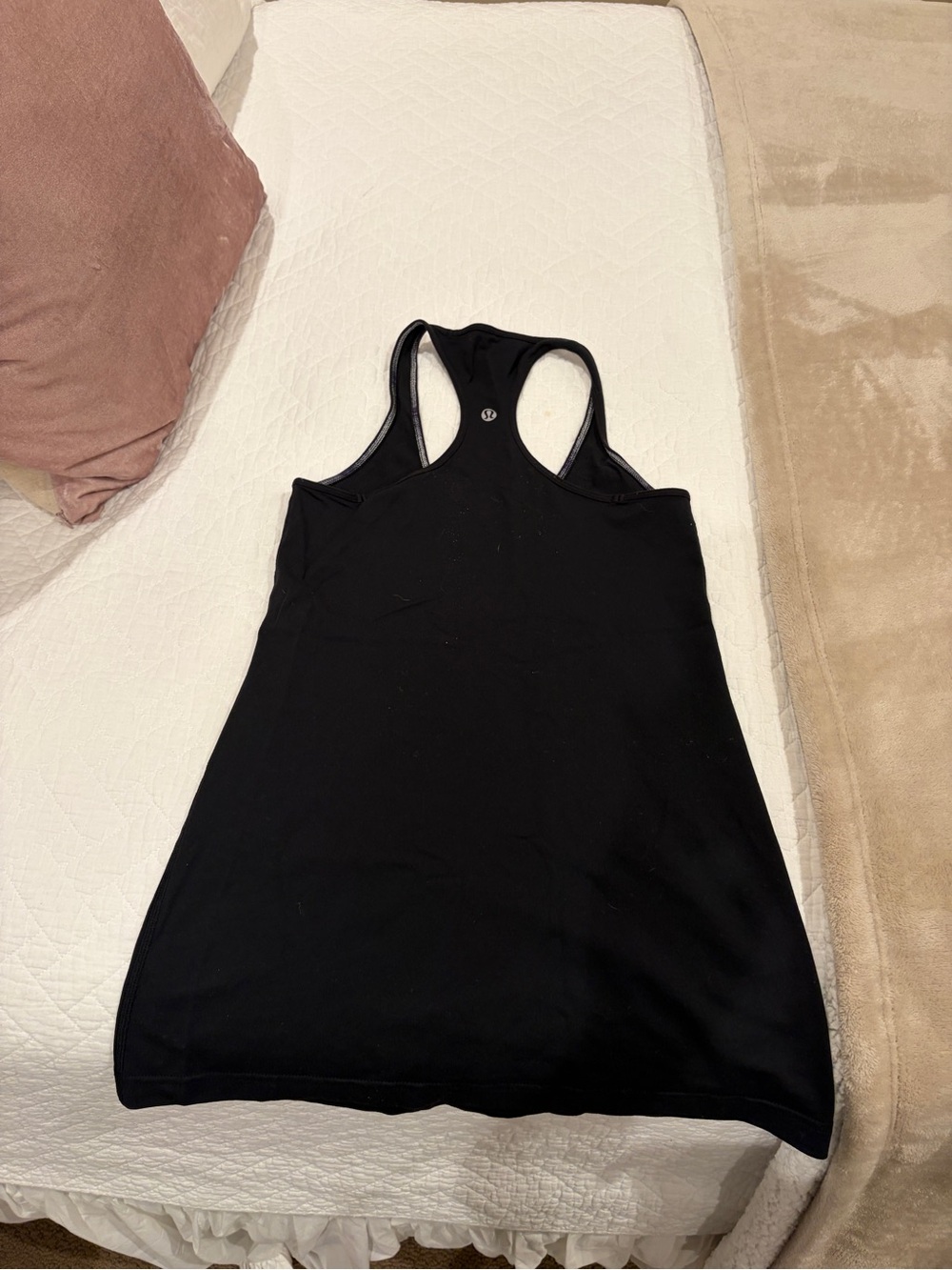 Lululemon Black Racerback Tank Top